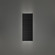 PILLAR 16IN OUTDOOR SCONCE 4CCT 2700K (3612|WS-W76516-27-BK)
