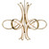 FLEUR DE LIS 56IN INDOOR PENDANT 3000K (3612|PD-90556-BK)