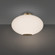 ILLUSION 22IN FLUSH MOUNT 3CCT 3000K (3612|FM-72322-30-BK)