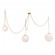 Marbelle 81.75'' 3-Light Pendant (10|5218-732)