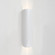 Besa Edge 24 Sconce, White Finish, 2x6W LED (127|EDGE24-LED-WH)