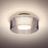 Belu Ceiling, Smoke Shade, Bronze Finish, 1x5W LED (127|BELUSMC-LED-BR)