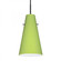 Besa Cierro Pendant Black Chartreuse 1x100W Medium Base (127|1JT-412435-BK)