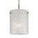 Besa Pendant Tamburo 8 Bronze Glitter Stone 1x11W LED (127|1JT-4006GL-LED-BR)