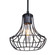 Besa Pendant Spezza 7 Black 1x100W Medium Base (127|1JC-SPEZ07-BK)