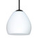 Besa Bolla Pendant Black Opal Matte 1x50W E12 base (127|1BT-412207-BK)