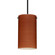 Besa Stilo 7 Pendant Black Cherry 1x40W B10 Med (127|1BC-4404CH-MED-BK)