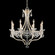 Adley 8 Light 120V Chandelier in Antique Silver with Clear Heritage Handcut® Crystal (168|S77508-48H)