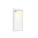 WALL SCONCE CAP 12IN 5CCT (16|WS-W250212-CS-WT)