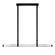 BALANCE BEAM 52IN LINEAR PENDANT 4CCT (16|PD-97552-35-BK)