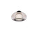 DOMA 13IN FLUSH MOUNT 4CCT 4000K (16|FM-48513-40-BK)