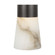 Caspe Alabaster 8 Rechargeable Table Lamp (7355|SLTB66727BZALB)