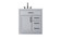 Alden 32 inch Single Bathroom Vanity in Grey (758|VF29732GR)