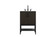 24 inch Single Bathroom Vanity in Mocha Brown (758|VF60724MMB)