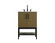 Vanity Cabinet 2Dr 24''x22''x34'' Chestnut Brown (758|VF60724MCB)