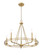 Jody 26.5'' Wide 5-Light Chandelier - Vintage Brass (670|21605-VB)