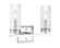 Iversen 12.5'' Wide 2-Light Vanity - Polished Chrome (670|46002-CH)