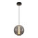 Celeste Integrated LED Pendant 12'', Smoke with Diamond Glassware (12|AC6940SM)