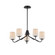 Durham-Single-Tier Chandelier (19|12696WTBK)
