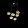 Nova Round 6pc Swag Multi-Pendant (LED) (1289|SCB0068-06-CS-FB-C01-L3)