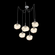 Nova Round 6pc Swag Multi-Pendant (LED) (1289|SCB0068-06-CS-FA-C01-L3)