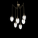 Meteo Round 6pc Swag Multi-Pendant (Bulb) (1289|SCB0063-06-GB-C-C01-E2)
