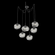 Nova Round 6pc Swag Multi-Pendant (Bulb) (1289|SCB0064-06-MB-S-C01-E2)