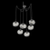 Nova Round 6pc Swag Multi-Pendant (Bulb) (1289|SCB0064-06-GP-S-C01-E2)