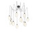 Ellisse Round 12pc Swag Multi-Pendant (1289|SCB0035-12-MB-OA-C01-E2)