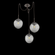 Aster Round 3pc Swag Multi-Pendant (Bulb) (1289|SCB0062-03-FB-S-C01-E2)
