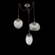 Cosmos Round 3pc Swag Multi-Pendant (Bulb) (1289|SCB0065-03-BB-S-C01-E2)