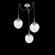 Aster Round 3pc Swag Multi-Pendant (Bulb) (1289|SCB0062-03-BS-C-C01-E2)