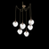 Aster Round 6pc Swag Multi-Pendant (Bulb) (1289|SCB0062-06-NB-C-C01-E2)