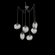 Cosmos Round 6pc Swag Multi-Pendant (Bulb) (1289|SCB0065-06-GP-S-C01-E2)