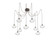 Coppa Round 9pc Swag Multi-Pendant (1289|SCB0036-09-FB-OC-C01-E2)