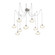 Coppa Round 9pc Swag Multi-Pendant (1289|SCB0036-09-BS-OA-C01-E2)