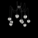 Aster Round 9pc Swag Multi-Pendant (Bulb) (1289|SCB0062-09-MB-S-C01-E2)
