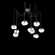 Nova Round 9pc Swag Multi-Pendant (Bulb) (1289|SCB0064-09-GP-C-C01-E2)