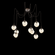 Aster Round 9pc Swag Multi-Pendant (Bulb) (1289|SCB0062-09-BB-A-C01-E2)