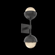Cabochon Double Sconce (1289|IDB0093-02-MB-A-L3-MS)
