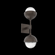 Cabochon Double Sconce (1289|IDB0093-02-FB-C-L3-MS)