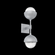 Cabochon Double Sconce (1289|IDB0093-02-CS-C-L1-MS)