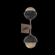 Cabochon Double Sconce (1289|IDB0093-02-BB-B-L1-BM)