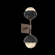 Cabochon Double Sconce (1289|IDB0093-02-BB-A-L1-BM)