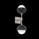 Cabochon Double Sconce (1289|IDB0093-02-BS-WL-L1-BM)