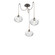 Coppa Round 3pc Swag Multi-Pendant (1289|SCB0036-03-FB-OC-C01-E2)