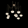 Nova Round 9pc Swag Multi-Pendant (LED) (1289|SCB0068-09-NB-FA-C01-L1)
