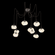 Nova Round 9pc Swag Multi-Pendant (LED) (1289|SCB0068-09-FB-GA-C01-L1)