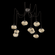 Nova Round 9pc Swag Multi-Pendant (LED) (1289|SCB0068-09-FB-FB-C01-L1)