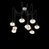 Nova Round 9pc Swag Multi-Pendant (LED) (1289|SCB0068-09-CS-FA-C01-L3)